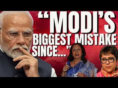 BJP's 1st LS Defeat In 12 Years| "Modi's Biggest Mistake Since.." - Tavleen Singh tells Barkha