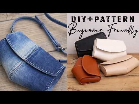 💸DIY Viral Saddle Crossbody Bag Sewing Project 👌 Beginner Friendly Tutorial +Pattern
