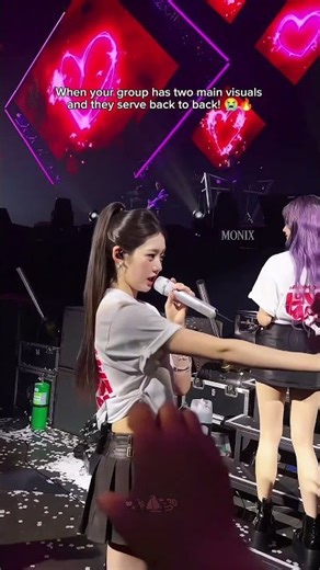 the main visual serving back to back #babymonster #rora#pharita #ahyeon #asa#ruka#chiquita #rami#yg