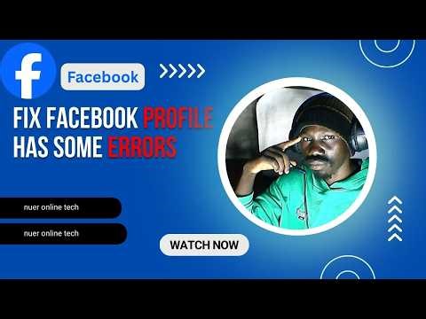 How To Fix Facebook Profile Has Some Issues Updated Guide
