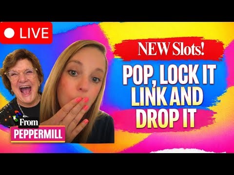 Playing the Brand New Lock it Link Slot Machines at Peppermill.Reno