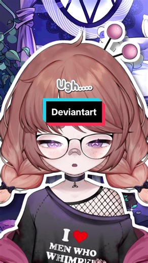 *shudders* deviantart… #fyp #vtuber #storytime | storytime