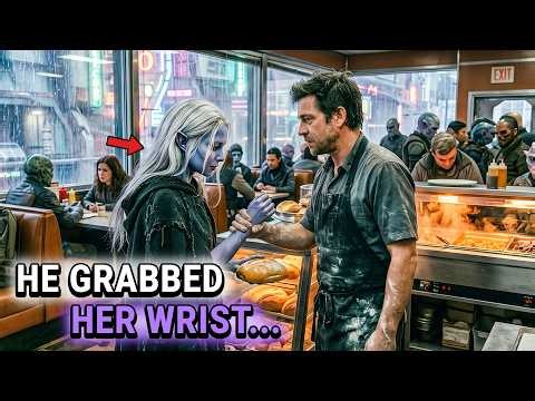 Hungry Alien Girl Tried to Steal Bread—But the Human Chef Sat Her Down Instead Tonight
