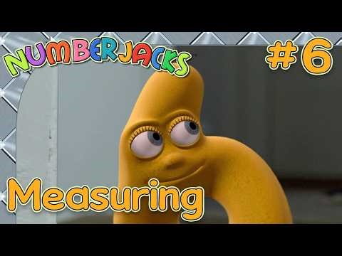 A Measured Response! | Numberjacks Maths Course!🔢Measuring | Learning with Numberjacks!