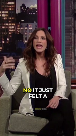 julia roberts had a complaint for letterman 😤‼️