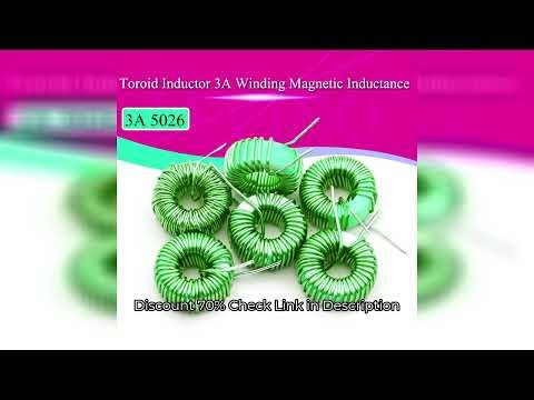 5-50Pcs 5026 Toroid Inductor 3A Winding Magnetic Inductance 22uH 33uH 47uH 5647uH 100uH 220uH 330uH