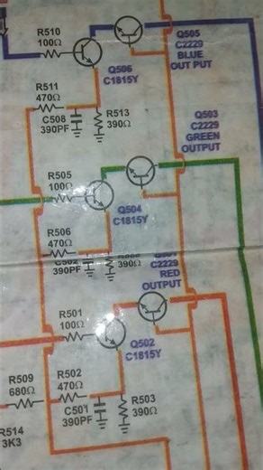 SANYO CRT TV Circuit Diagram 📺