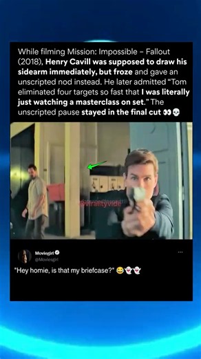 Tom Cruise did this and Henry Cavill couldn't argue with | Mission: Impossible - Fallout(2018)