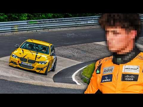 We couldn't believe how fast he was until we learned he's an F1 driver!