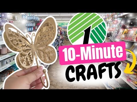 GORGEOUS 🌸 10-Minute Dollar Tree DIY Crafts For Summer. SUMMER crafts 