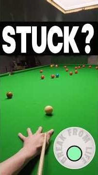Snooker Practice Break Is It Stuck? 🔨 GoPro Headcam POV