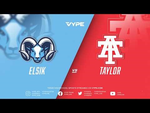 6PM - Baseball: Elsik vs. Taylor