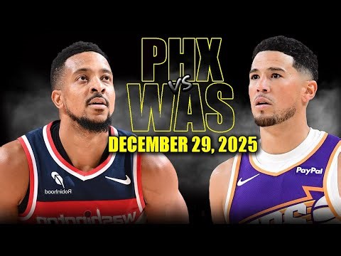 Phoenix Suns vs Washington Wizards Full Game Highlights – December 29, 2025 | NBA Season