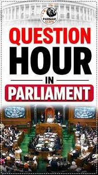 Why Is It Called Question Hour?