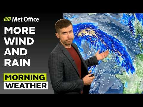 26/10/2026 - Rain spreading northwards - Morning Weather Forecast UK - Met Office Weather