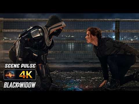 Natasha vs. Taskmaster Fight Scene Black Widow (2021) [4K] - ScenePulse