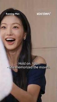 #Hwangkwanghee and #JiYeEun both activated main dancer mode! #kvariety #runningman #leesehee #haha