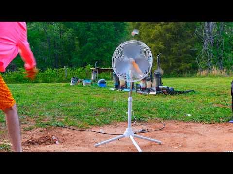 Chill o Point Pedestal Fan Destruction