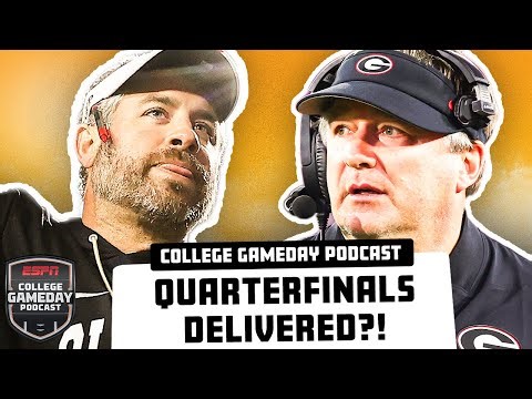 CFP Quarterfinals Deliver?! + Georgia FALLS To Ole Miss | College GameDay Podcast