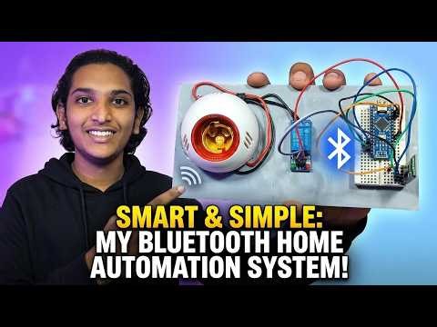 Bluetooth Home Automation System Using Arduino Nano | Control Bulb With Mobile 💡