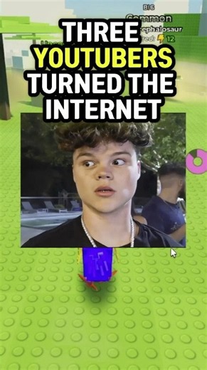 These YouTubers became some of the internet's biggest drama magnets! 👀 #robloxshorts #youtubeshorts