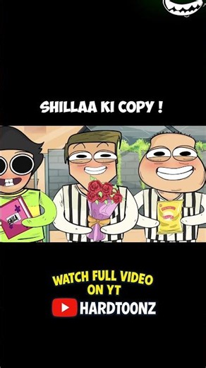shilla ki copy! full video:- horrid indian friends ep;-2 #hardtoonz #animation #shortvideo
