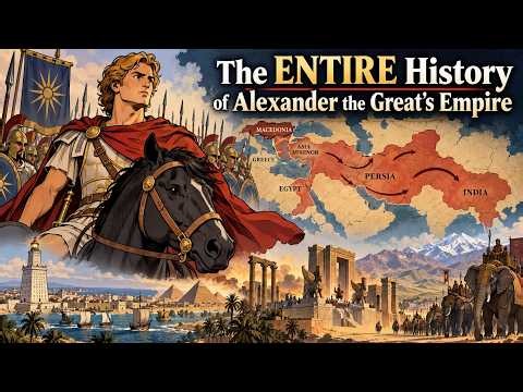 The ENTIRE History of Alexander the Great's Empire