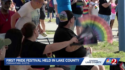Inaugural Lake County Pride Fest held in Eustis