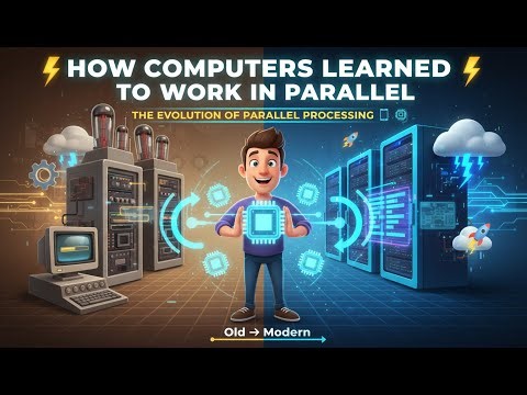 The Story of How Computers Learned to Work in Parallel ⚡