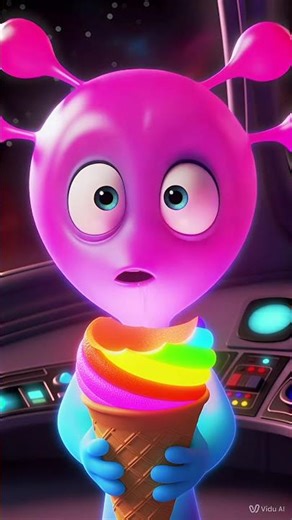 Alien Ice Cream Brain Freeze