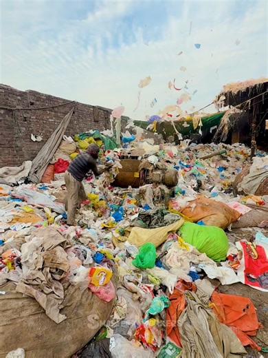 Recycling Waste Plastic Into Plastic Rope | plastic material