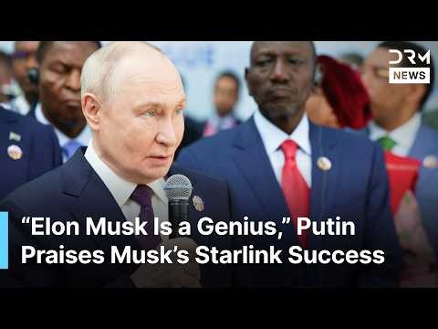 Putin Calls Elon Musk a “Genius” as Russia Begins Building Its Own Satellite Network | AC1N
