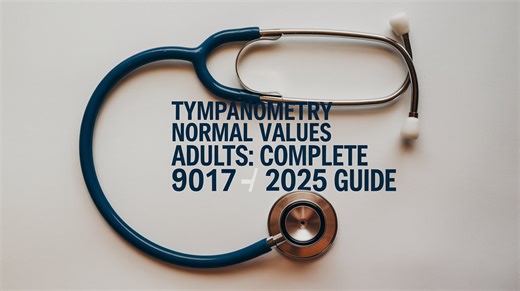 Tympanometry Normal Values Adults: Complete 2025 Guide - Value Hearing Care