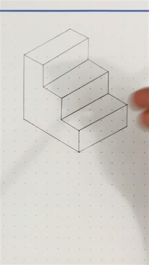 How to draw isometric projection #drawing #engineeringdrawing #engineering #viral #ytshorts