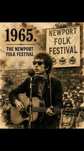 Why Bob Dylan Was BOOED at Newport in 1965 😳🎸