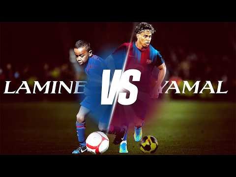 LAMINE YAMAL: THEN vs NOW | FC Barcelona 🔵🔴