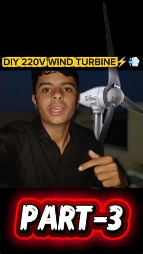 DIY Generator From Exhaust Fan Motor 🤯 Wind Turbine Project