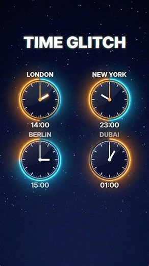 Why the US and Europe are out of sync right now 📉 #facts #worldtime #shorts