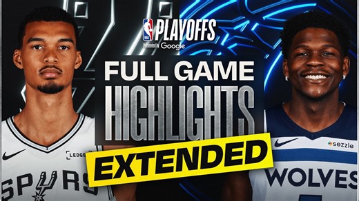 EXTENDED: #2 SPURS at #6 TIMBERWOLVES | FULL GAME 3 HIGHLIGHTS | May 8, 2026
