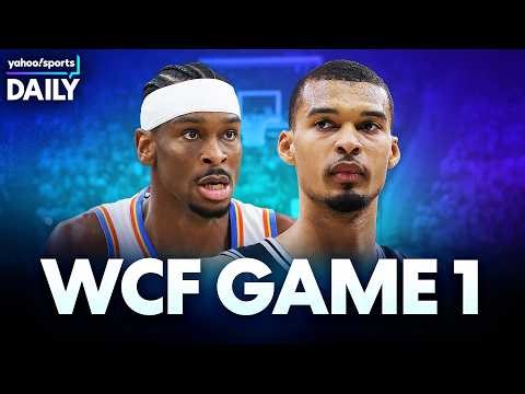 Wemby Goes FULL ALIEN: 41 pts, 24 reb, Pull Up LOGO 3 in 2OT WIN vs OKC | Yahoo Sports Daily LIVE! 🔴