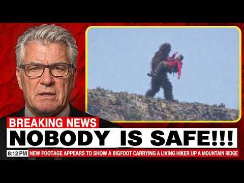 NEW Footage Shows Bigfoot Carrying a Living Hiker Up a Mountain