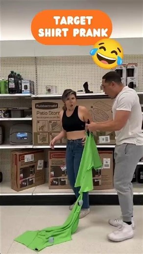 The Funniest Target Shirt Store Prank 😂