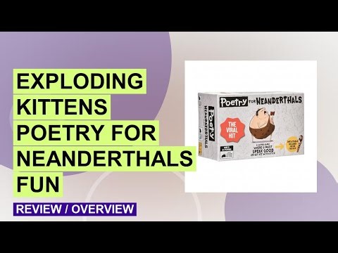 Poetry for Neanderthals Game Review – Fun Word Guessing with Exploding Kittens