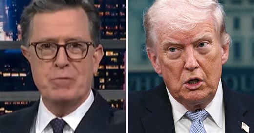 Stephen Colbert Just Slammed The “Super Stupid” Reason For Trump’s Potential Iran War Rename