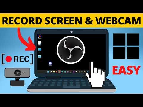 How To Record Computer Screen and Webcam - Easy Guide
