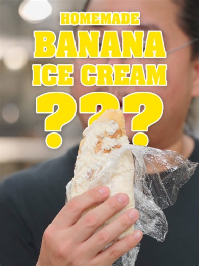 ice cream gawa sa saging?? | icecream trend