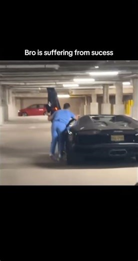 Bro is suffering from sucess #lambogini #success #bmw #shorts #supercar