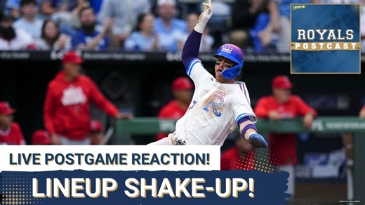 Royals POSTCAST: Kansas City Royals EXPLODE For TWELVE Runs in DOMINANT Win Over Los Angeles Angels