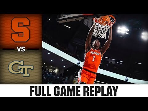 Syracuse vs. Georgia Tech Full Game Replay | 2025-26 ACC Men's Basketball