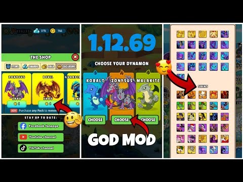 🔥 NEW UPDATE! Dynamons World v1.12.69 Mod (Unlimited Everything & Max Level 80) 😱